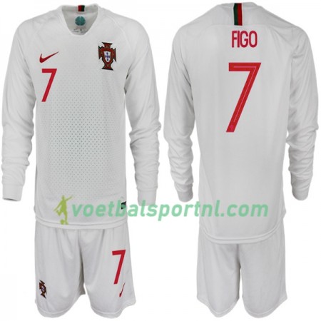 Portugal FIGO 7 Kind Uit Tenue WK voetbal 2018 L/S